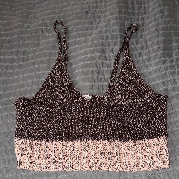Free People Knit Crop Top - Picture 2 of 12